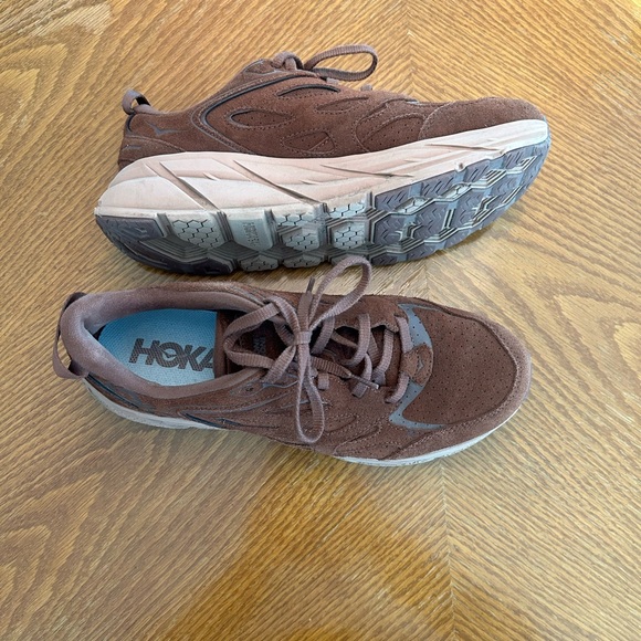 Hoka Other - Hoka Clifton in Brown Suede size 10.5